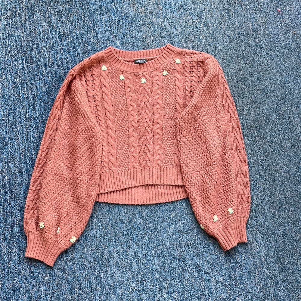 Brown knit sweater - Picture 1 of 3